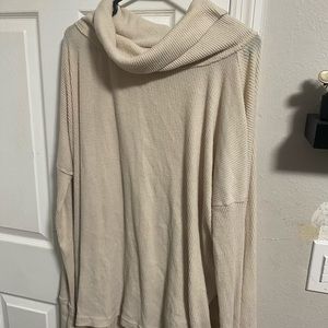 Free people slit back sweater